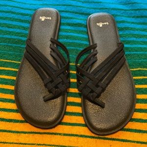 Women’s Sanuk Yoga Salty Flip Flop sz8